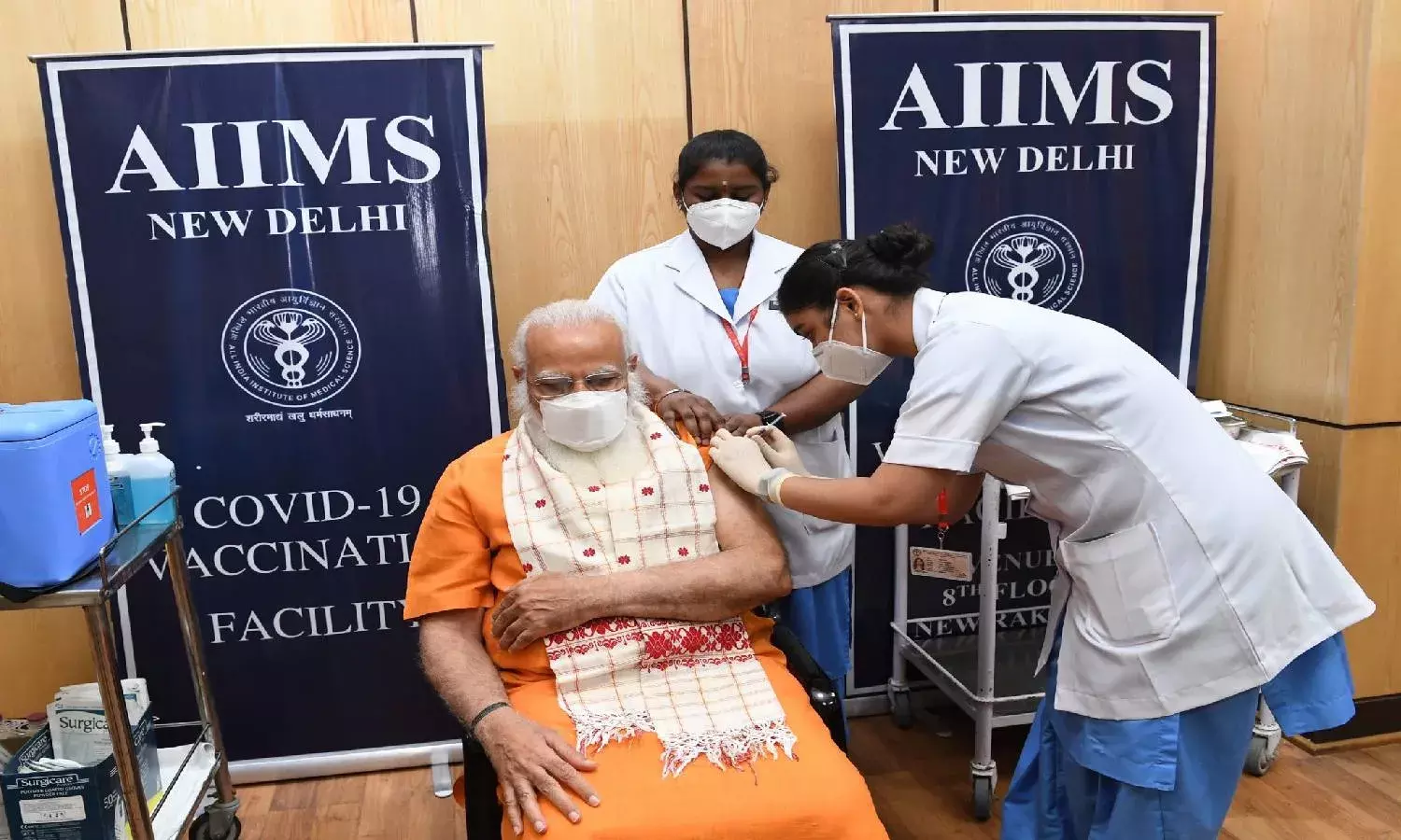 PM Modi receives second Covid vaccine jab, urges people to get inoculated