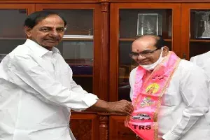 Curtains for TDP in Telangana, lone MLA joins TRS Curtains for TDP in Telangana, lone MLA joins TRS