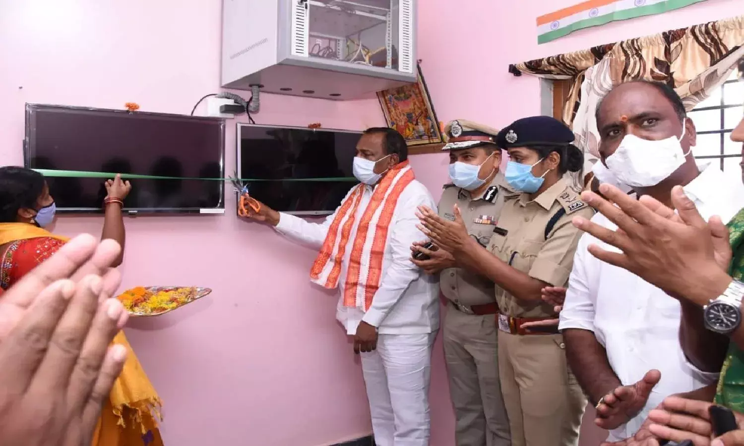 Community policing: 136 CCTV cameras installed in Keesara, Ankireddypally villages