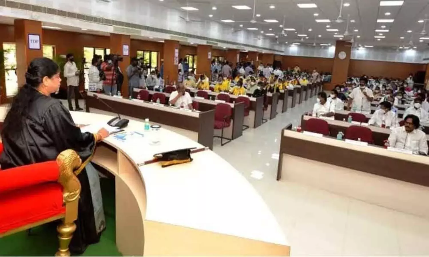 GVMC first meeting: Corporators unanimously pass resolution against VSP privatization