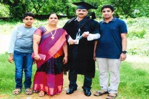 NRI family found burned to death in Vizag; Cops suspect elder son NRI family found burned to death in Vizag; Cops suspect elder son