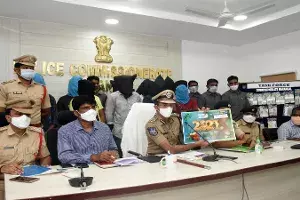 Warangal cops nab 13 cyber fraudsters for cheating online shoppers; recover ₹14.36L Warangal cops nab 13 cyber fraudsters for cheating online shoppers; recover ₹14.36L