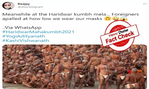 sadhus loincloths, Maha Kumbh Mela