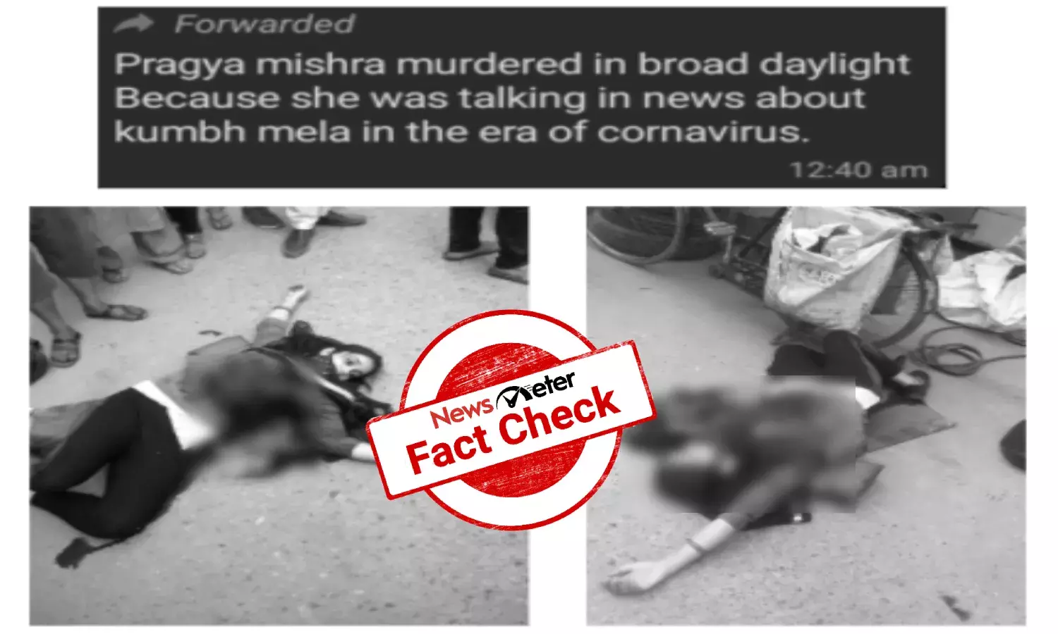 murder of reporter Pragya Mishra