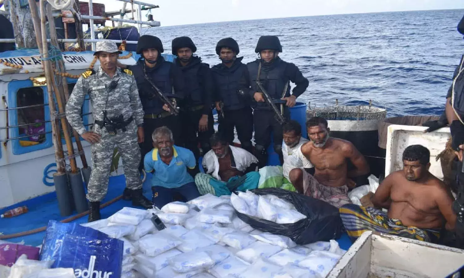 Indian Navy seizes narcotics worth Rs. 3000 Cr from foreign fishing vessel in Arabian Sea