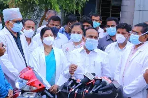 COVID situation in Telangana not like Maha, Delhi: Eatala Rajender COVID situation in Telangana not like Maha, Delhi: Eatala Rajender