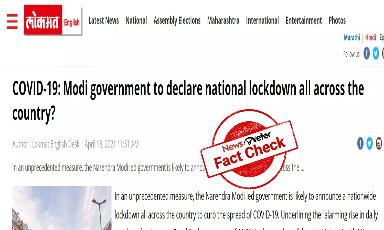 nationwide lockdown