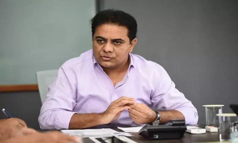 Minister K T Rama Rao tests positive for COVID, third in the family