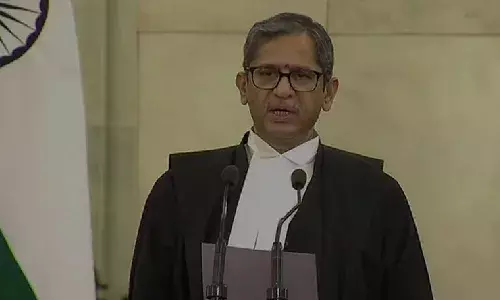 Justice Ramana sworn-in as CJI, only second from Andhra to hold coveted post