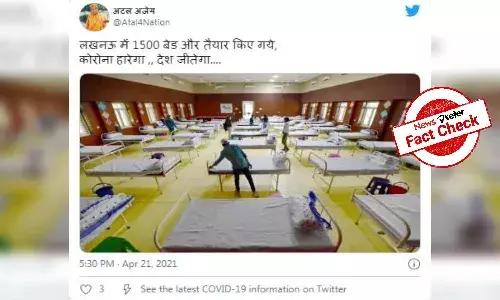 Delhi school converted into COVID ward, not Lucknow