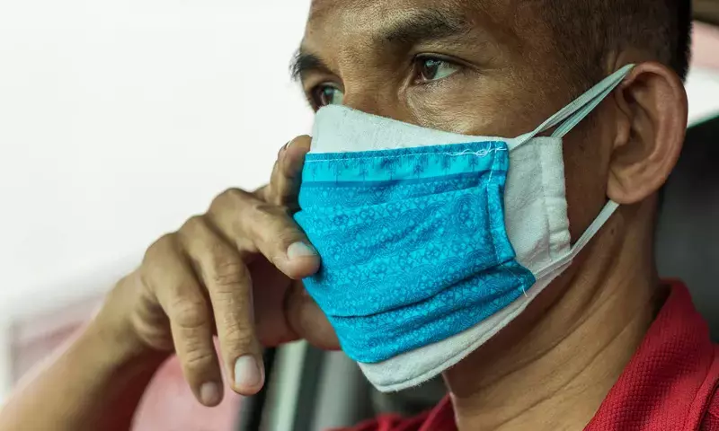 double masking, two masks