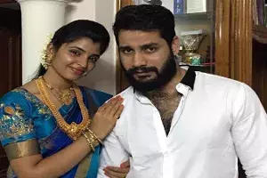 TV anchor Shyamalas husband Narsimha Reddy held for sexual abuse, cheating TV anchor Shyamalas husband Narsimha Reddy held for sexual abuse, cheating