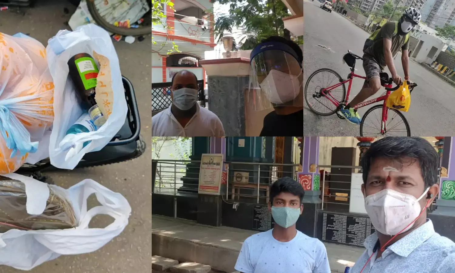 `Relief Riders: Meet Hyderabad cyclists who deliver food, medicines to peoples doorsteps