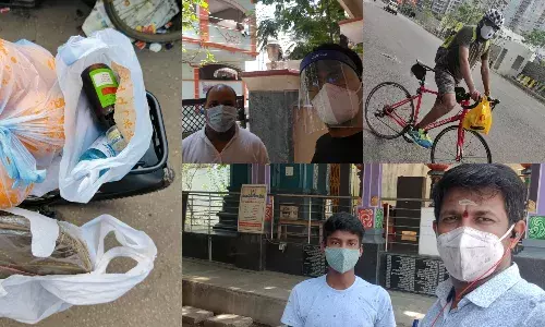 `Relief Riders: Meet Hyderabad cyclists who deliver food, medicines to peoples doorsteps