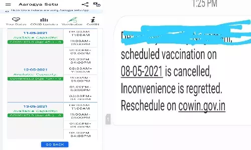 Priority for 2nd dose: Rural Telangana lacks internet, many find it difficult to book vaccination slot
