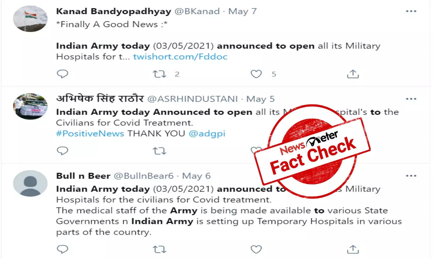 military hospitals, COVID treatment