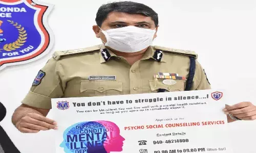 Dont suffer in silence, reach out to us : Rachakonda police launches mental health counselling services