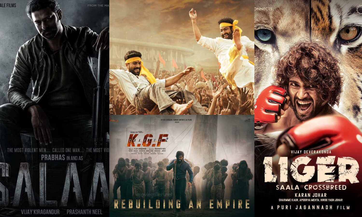 KGF to RRR Here is the list of mostawaited panIndia movies