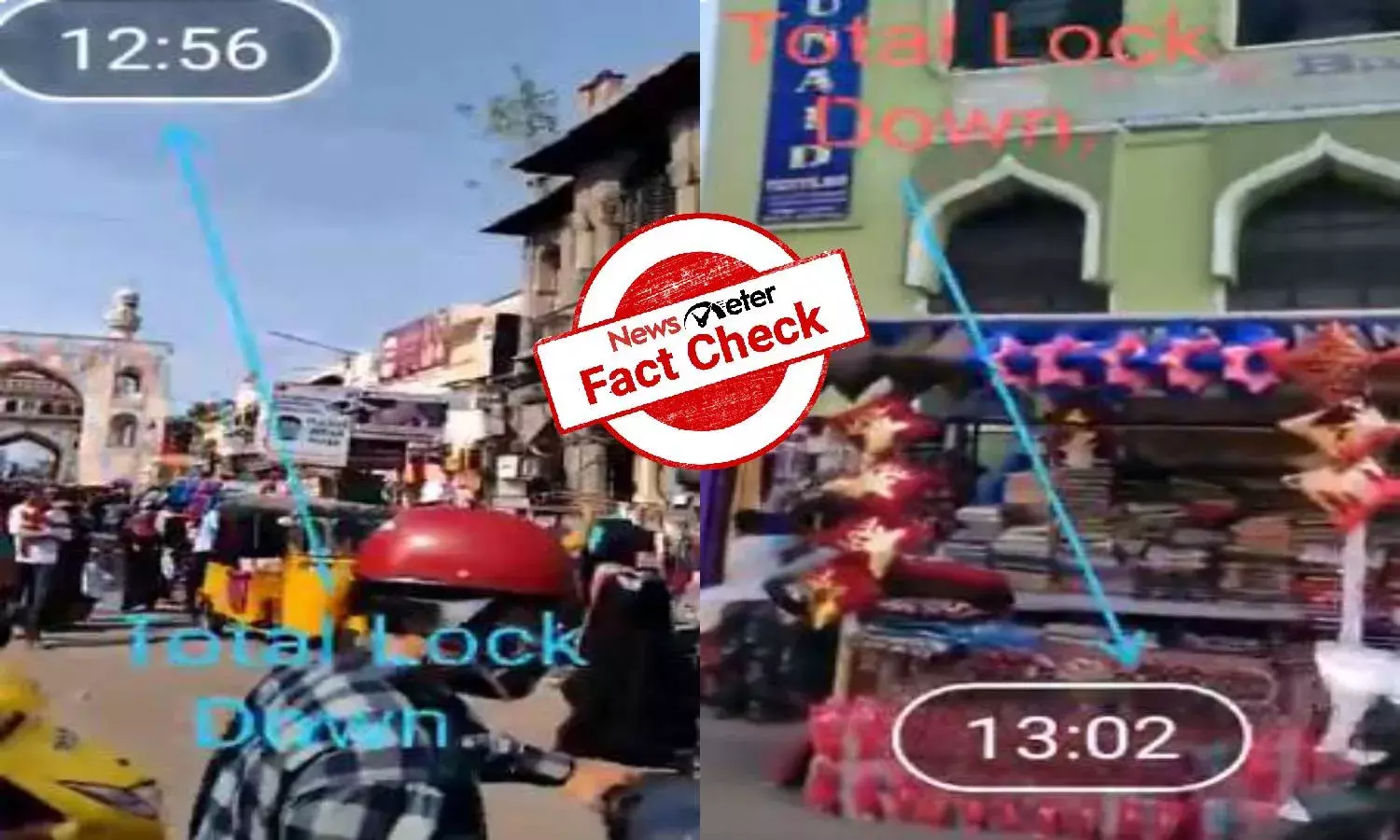 FACT CHECK: Videos of large crowd in old city circulated with misleading timestamps