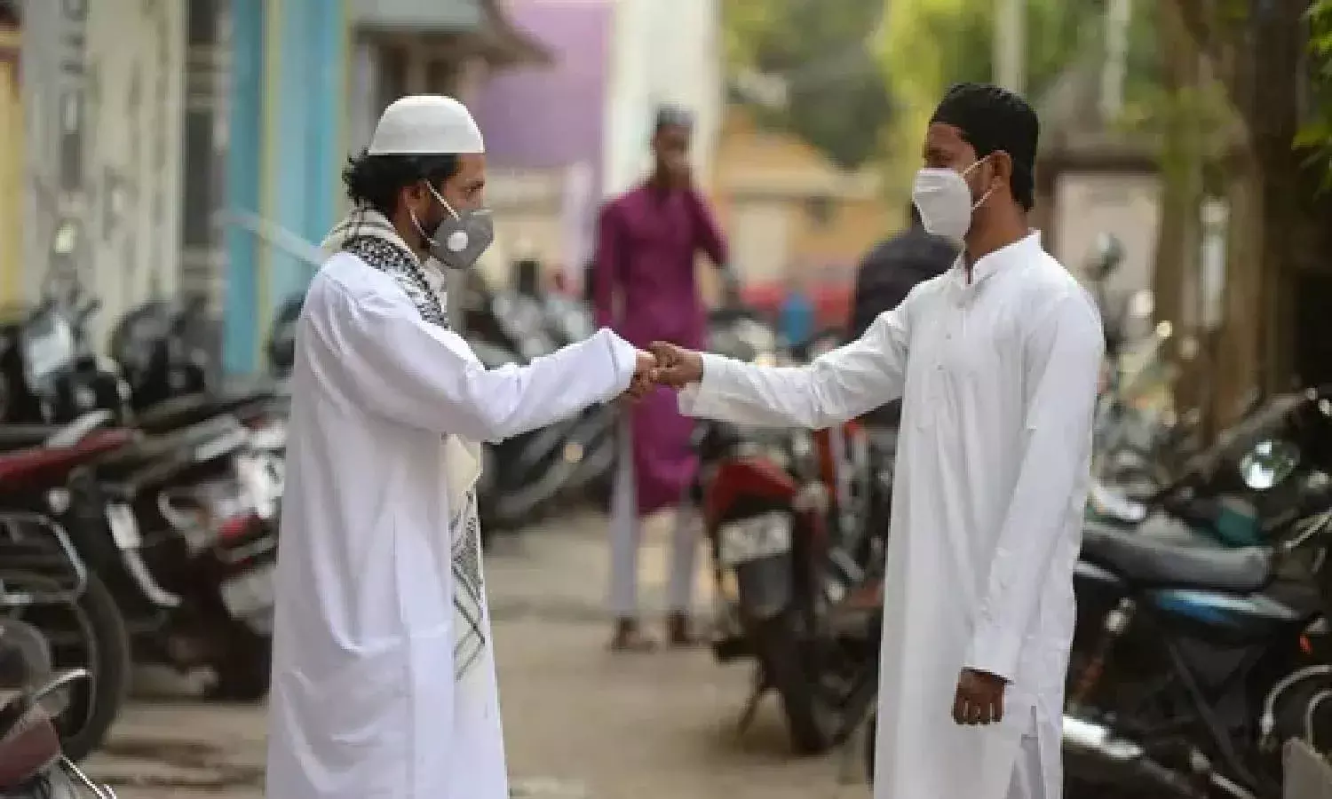 No hugs, no handshakes: COVID casts shadow over Eid celebrations in Hyderabad
