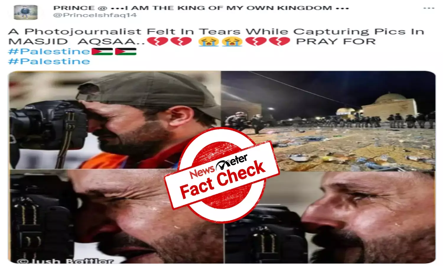 Al Aqsa mosque, photojournalist