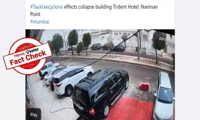 Cyclone Tauktae: Mumbais Trident hotel did not collapse, viral video is from SA