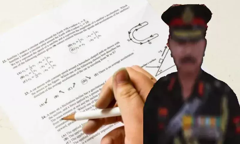Secunderabad-based Lt Col rank army officer behind recruitment paper leak, arrested