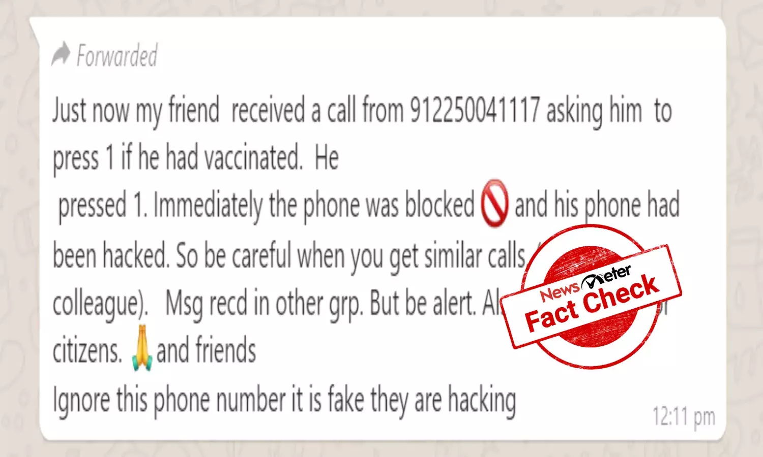 COVID-19 vaccine calls