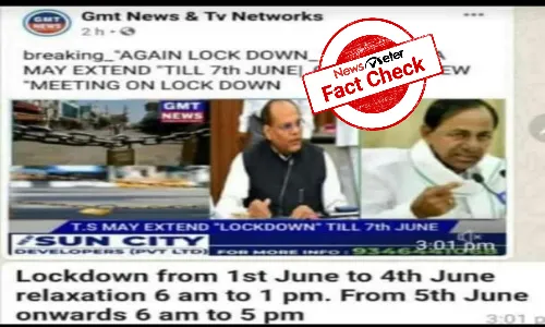 FACT CHECK:  Will lockdown be extended in Telangana?