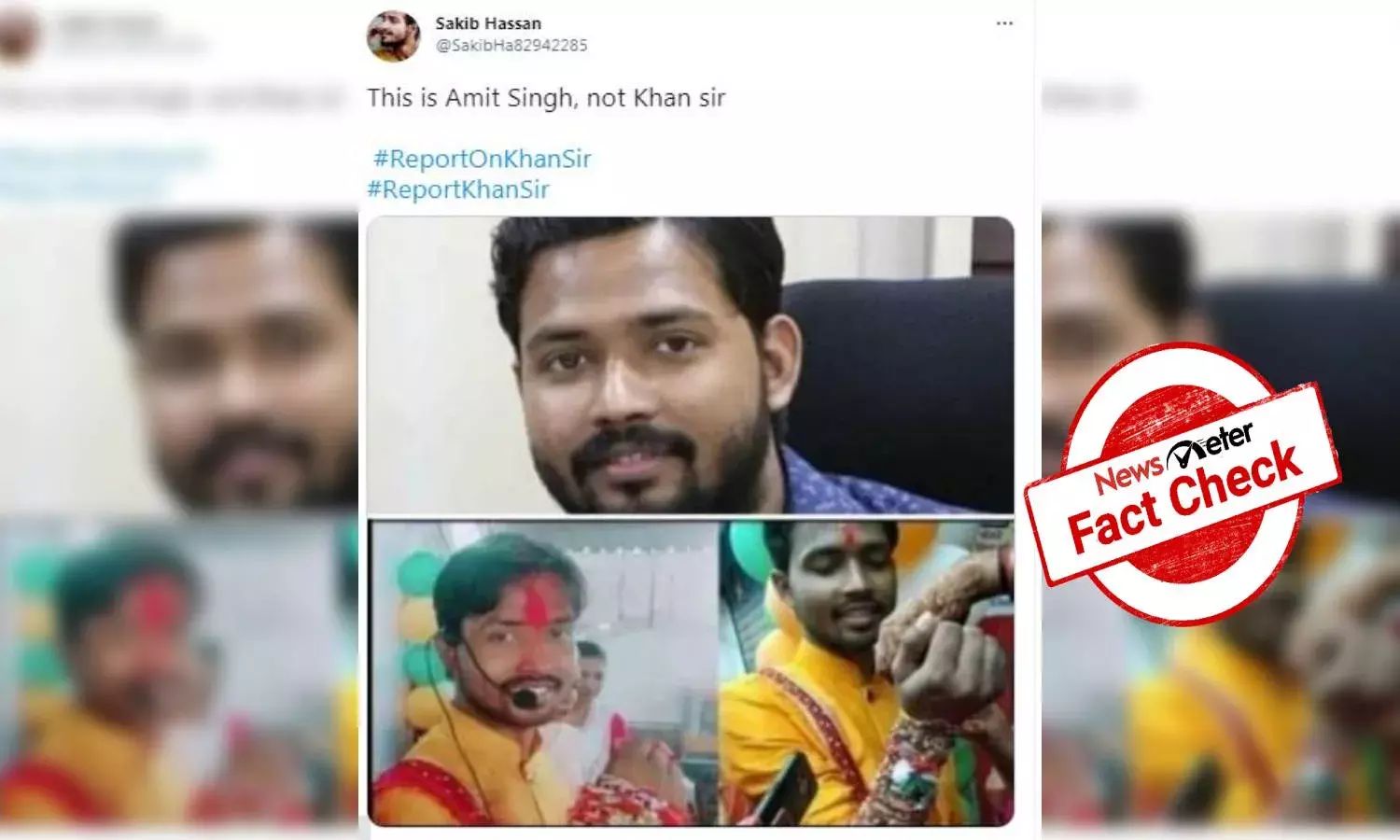 FACT CHECK: Khan Sir or Amit Singh? No clarification yet on YouTubers identity