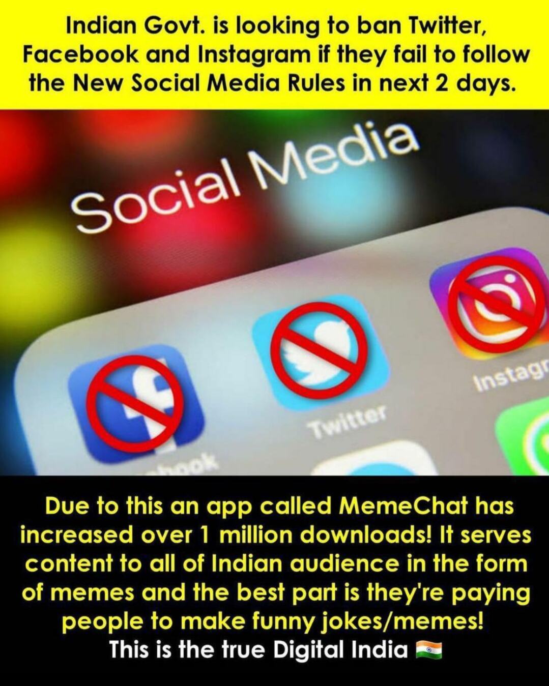 Viral claims about Centre's plan to ban social media Apps are MISLEADING
