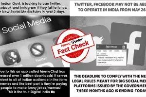 Viral claims about Centres plan to ban social media Apps are MISLEADING Viral claims about Centres plan to ban social media Apps are MISLEADING