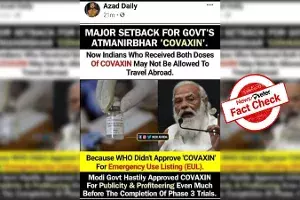Has WHO disapproved Bharat Biotechs `Covaxin? Has WHO disapproved Bharat Biotechs `Covaxin?