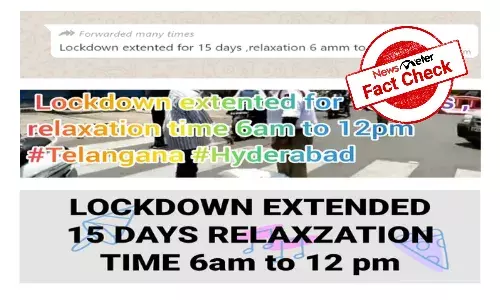 Telangana lockdown extended till June 9, daily relaxation from 6 am to 1 pm