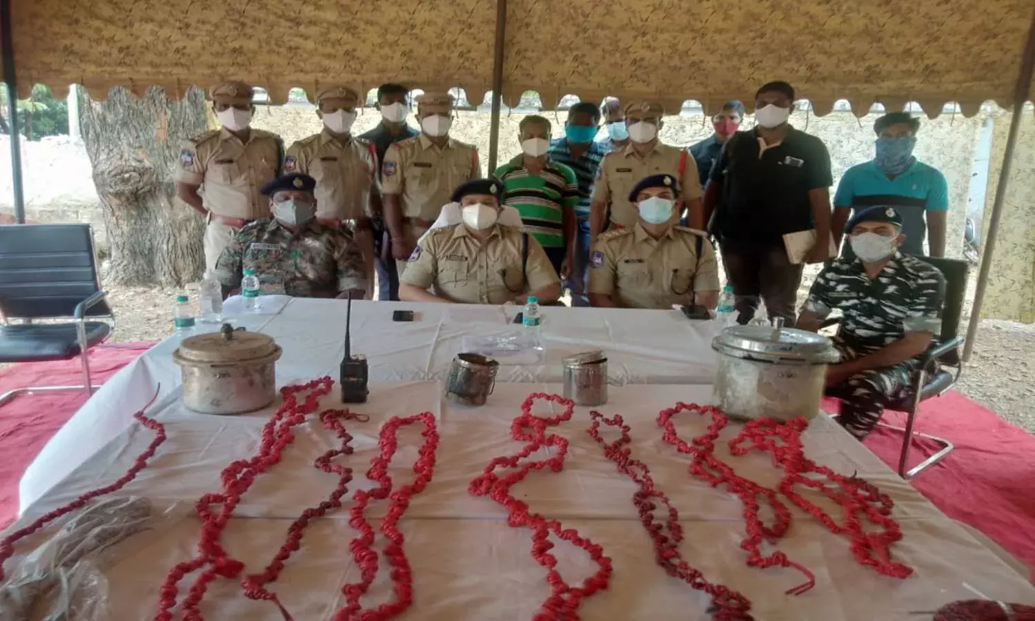 Wanted Maoist leader nabbed in Pamunuru, huge cache of explosives recovered