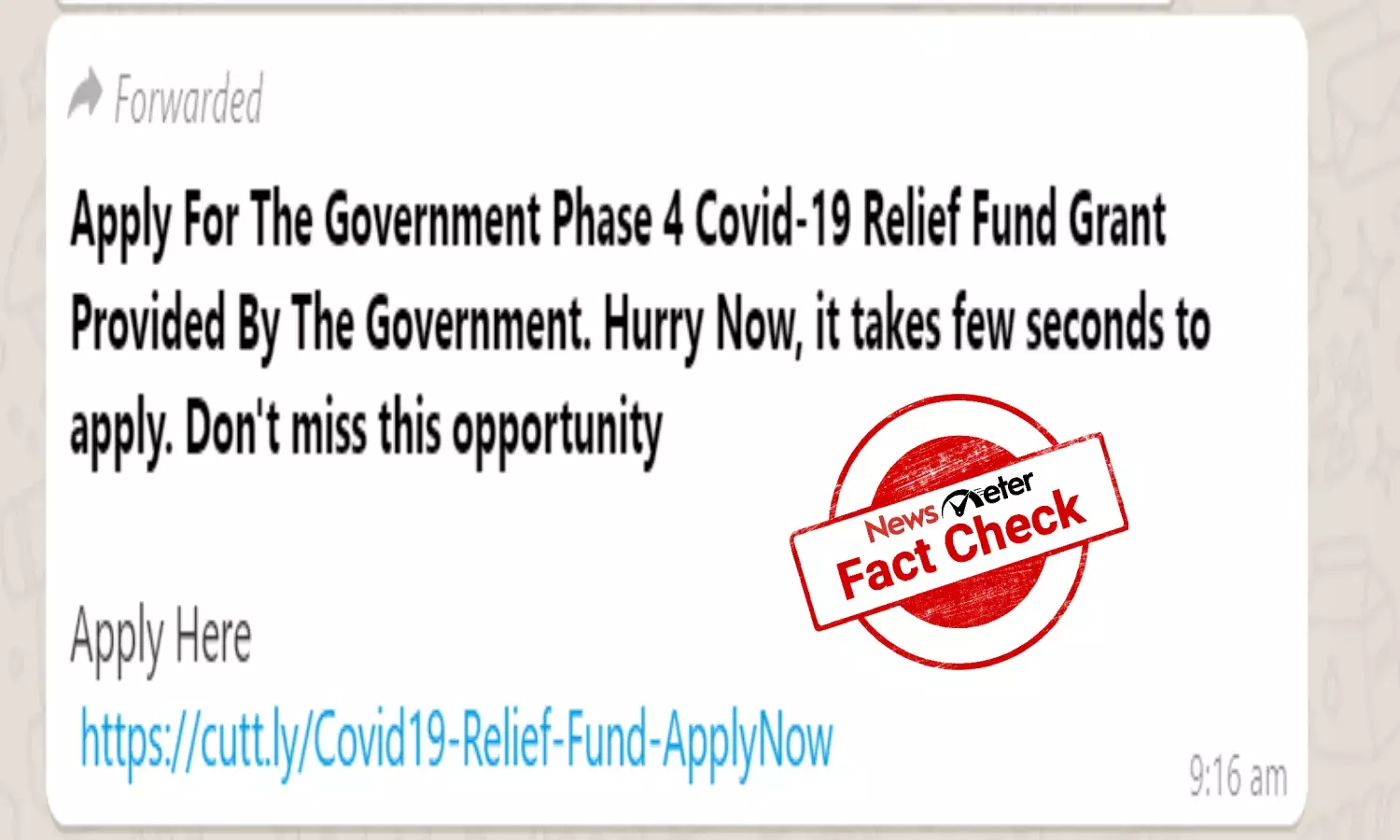 FACT CHECK:  Centre not providing Phase 4 COVID relief fund