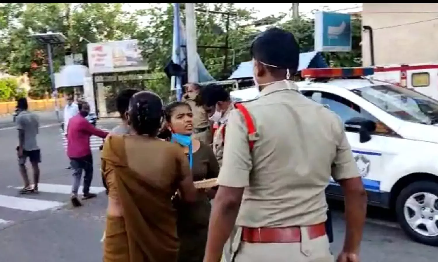Vizag police evict hospital typist after altercation; video goes viral
