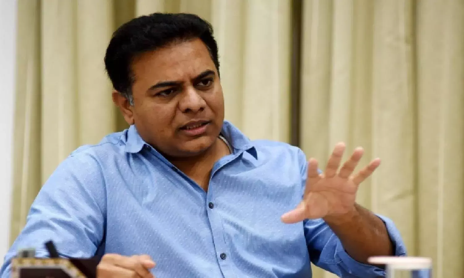 `Where has Rs 35000 Cr allocation gone: KTR blames Centre for bungling up vaccination drive