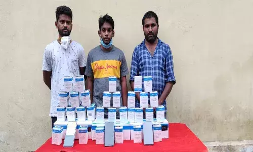 3 held for illegally procuring, selling Amphotericin B Liposomal injections
