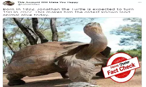 189-year-old tortoise