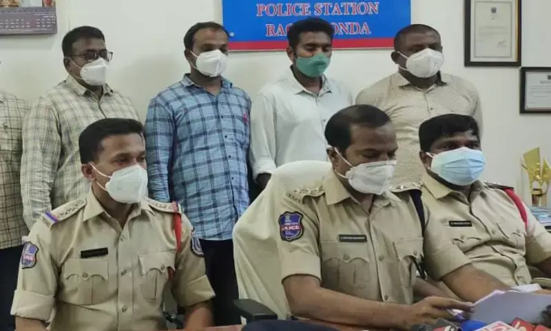 2 notorious criminals who stole raw rations worth ₹10 L, arrested by Rachakonda cops