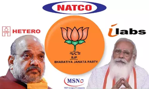 ILABS Technologies,  Megha, NACTO are BJPs top funders from Hyderabad