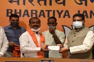 From pink to saffron: Former Telangana Health Minister Eatala Rajender joins BJP From pink to saffron: Former Telangana Health Minister Eatala Rajender joins BJP