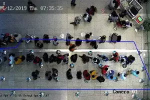 Contact-less boarding to thermal scanning: Smart queue system at Hyderabad airport Contact-less boarding to thermal scanning: Smart queue system at Hyderabad airport