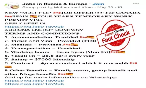 Fact check: Facebook post on job openings in Canada is FAKE