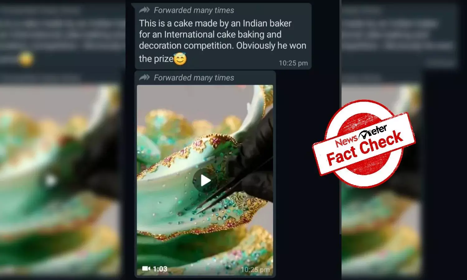 Fact Check: Viral video of doll-like cake is made by Singaporean artist, not Indian baker
