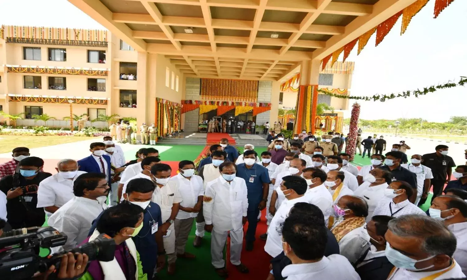 KCR on inauguration spree: Siddipet gets collectorate, police commissionerate buildings