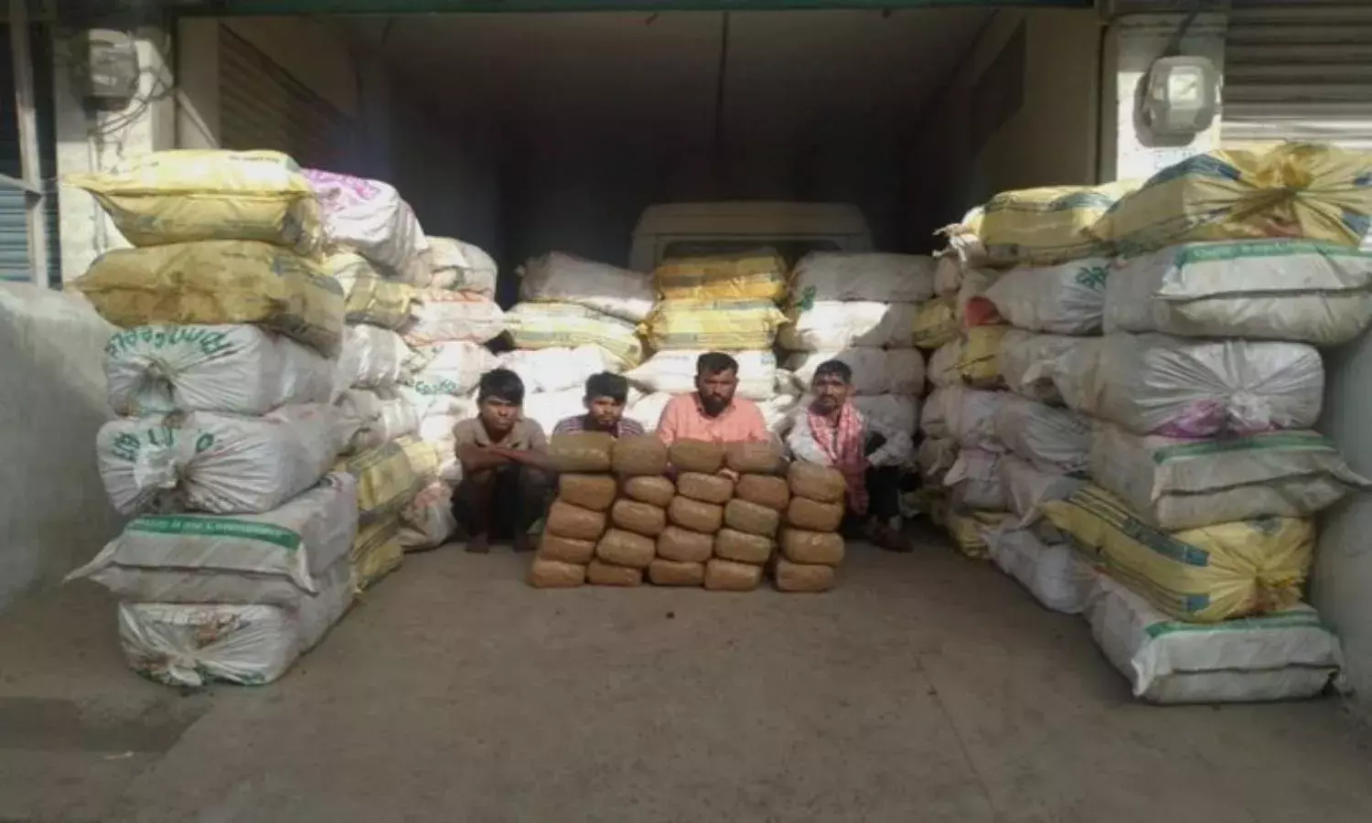 Hyderabad NCB busts major ganja racket, seizes 2 tonnes of ganja