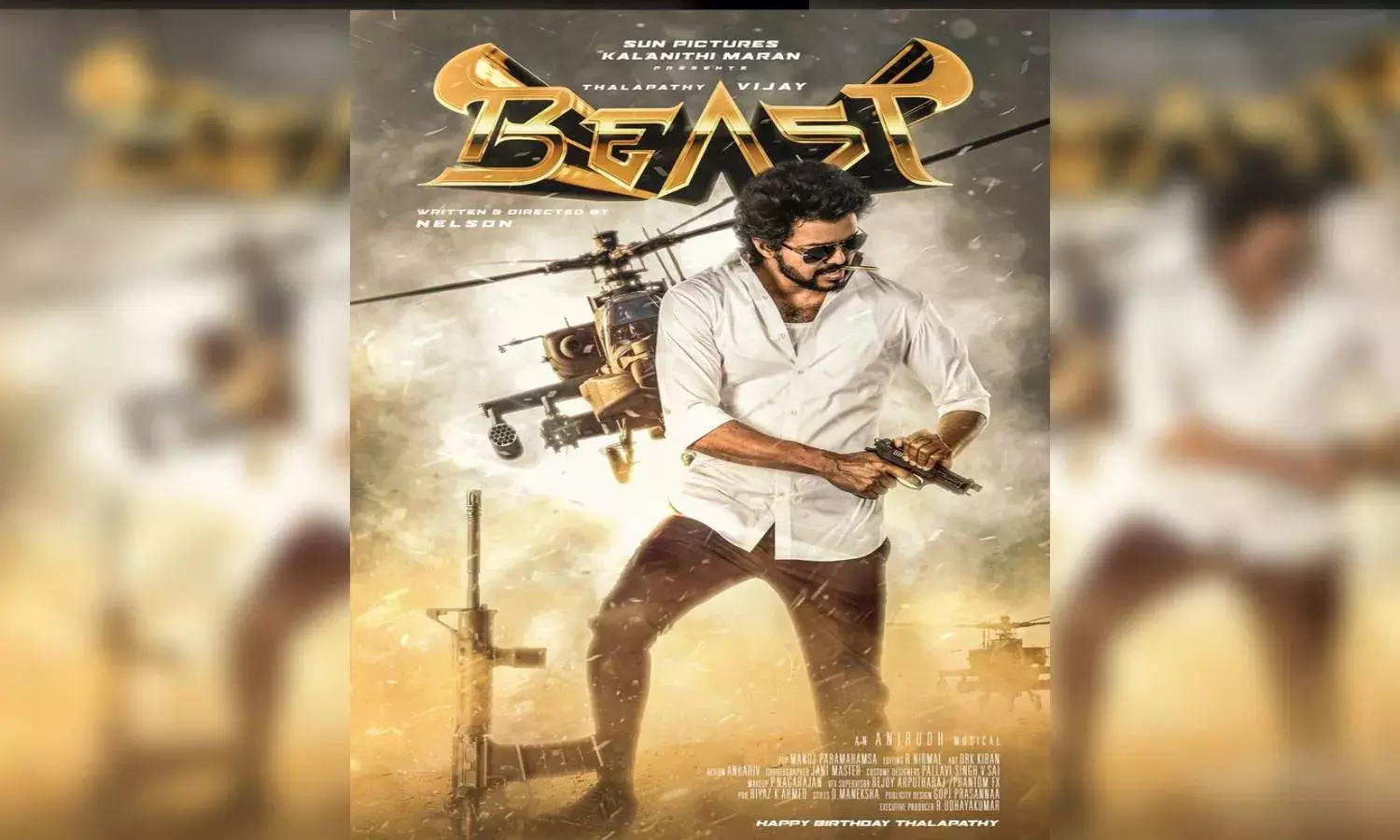 Happy Birthday Thalapathy Vijay: Heres what you need to know about Beast