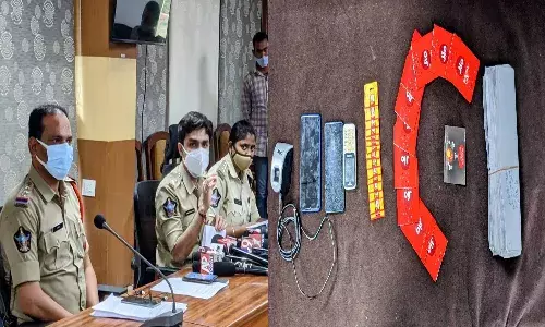 Online rummy gang busted, retailer among four held in Vizag